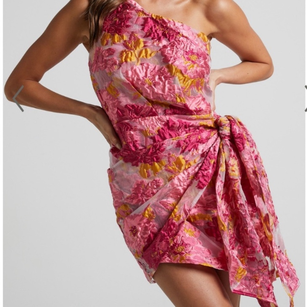 Pink Floral Showpop Dress